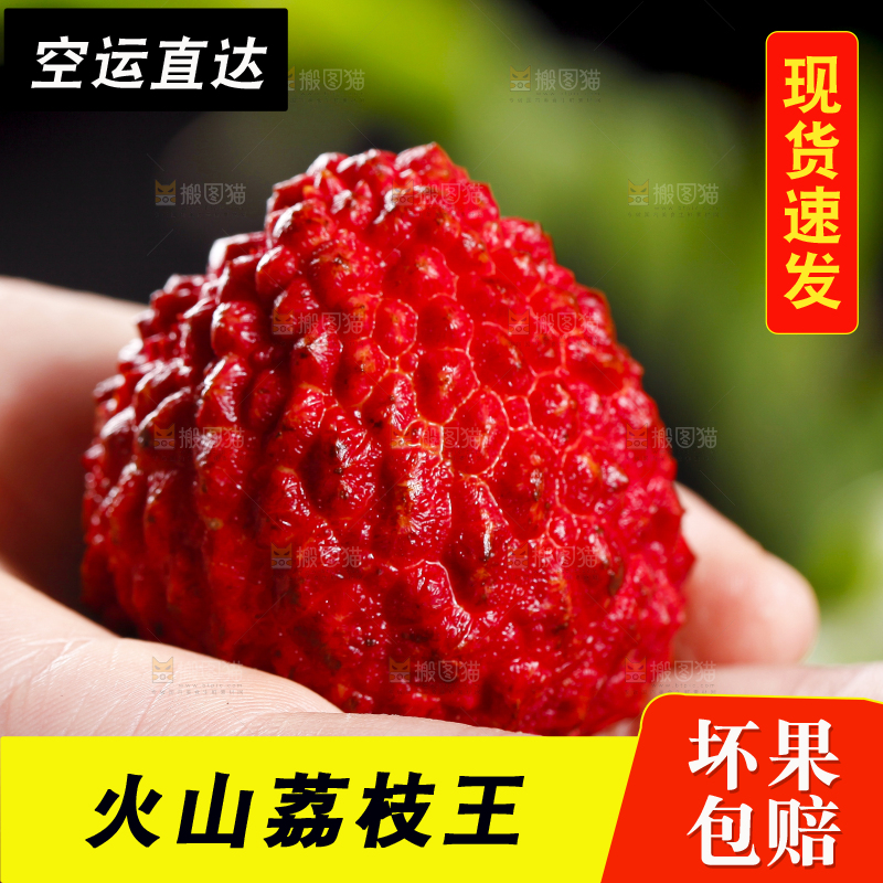 手里拿着荔枝王