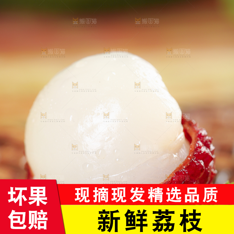 木底上摆放着高山荔枝