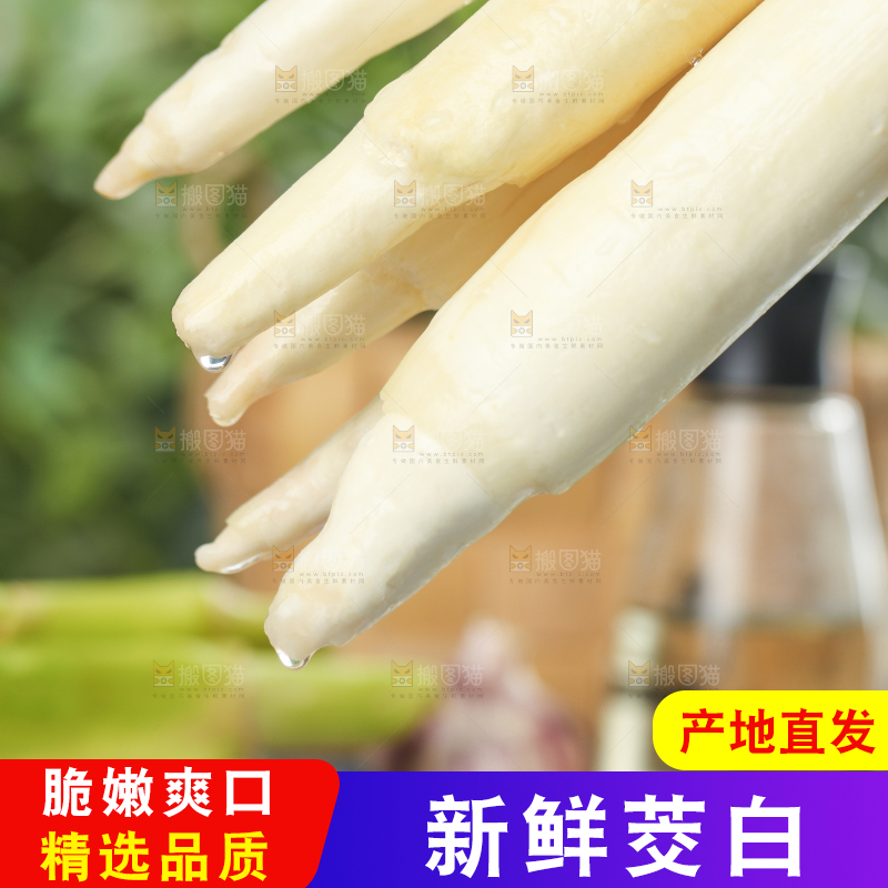 手里拿着农家茭白