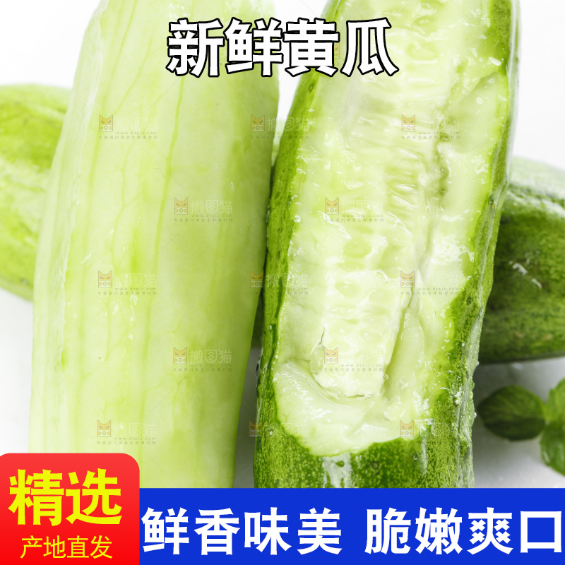白底上放着刺青瓜