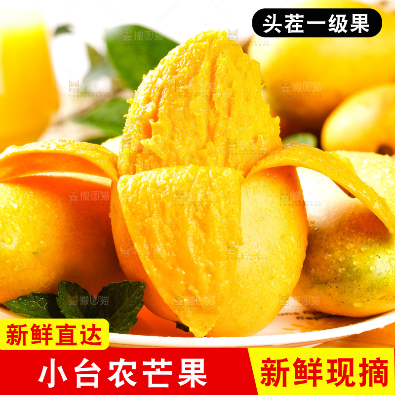 木板上摆放着广西小台芒