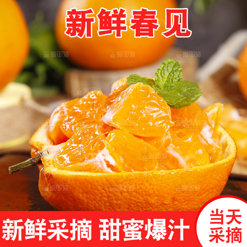 木板上的春见耙耙柑
