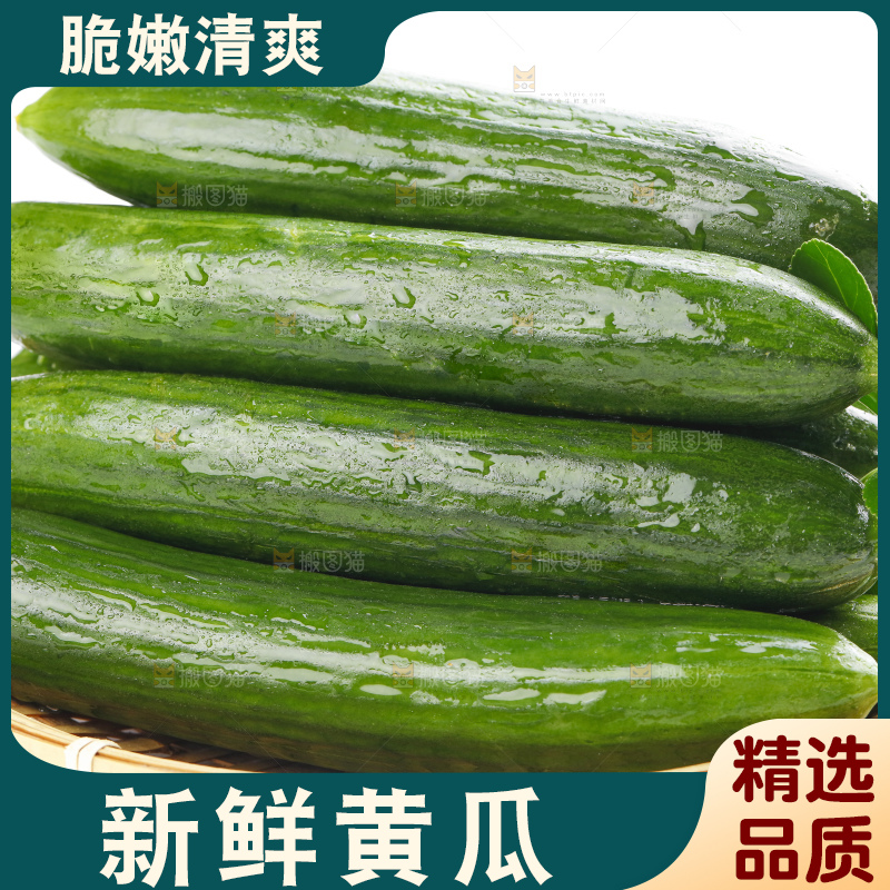 篮子里装着水果黄瓜