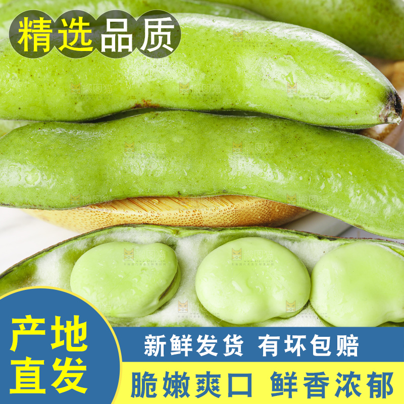 碟子里装着青蚕豆
