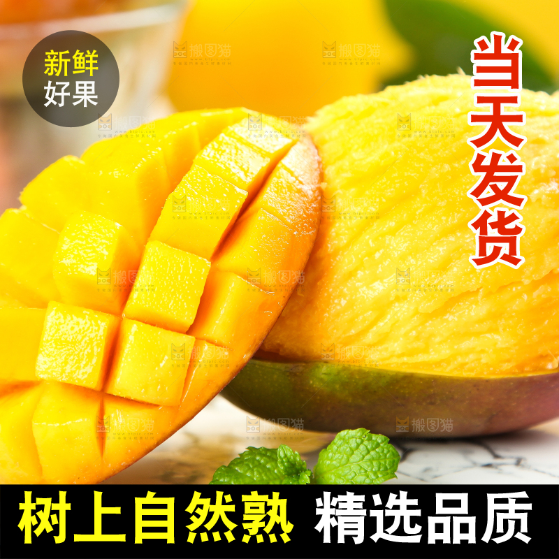 浅底上的苹果芒果肉