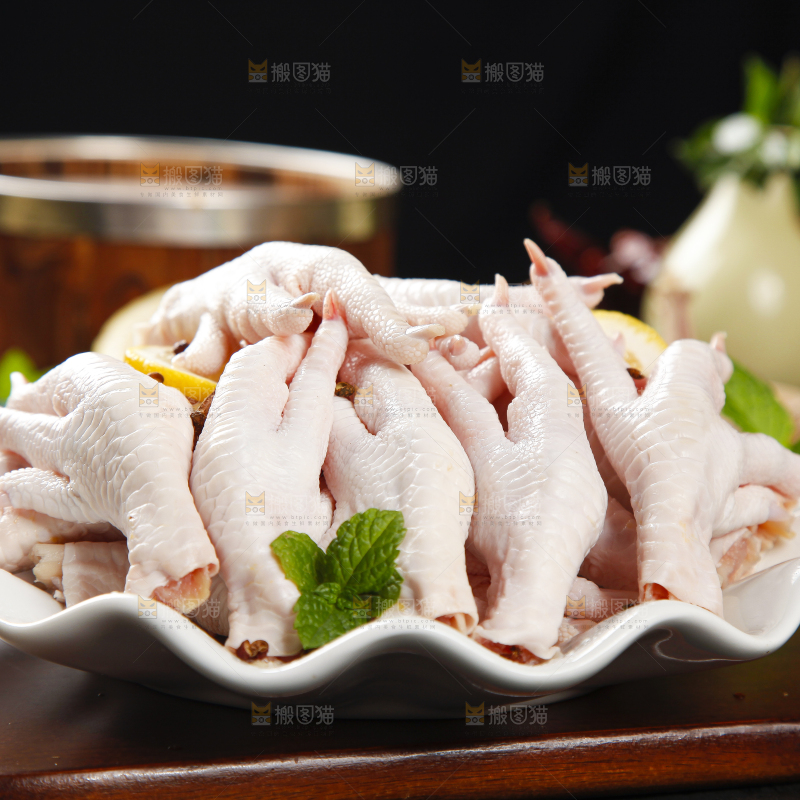 深底上的土鸡爪