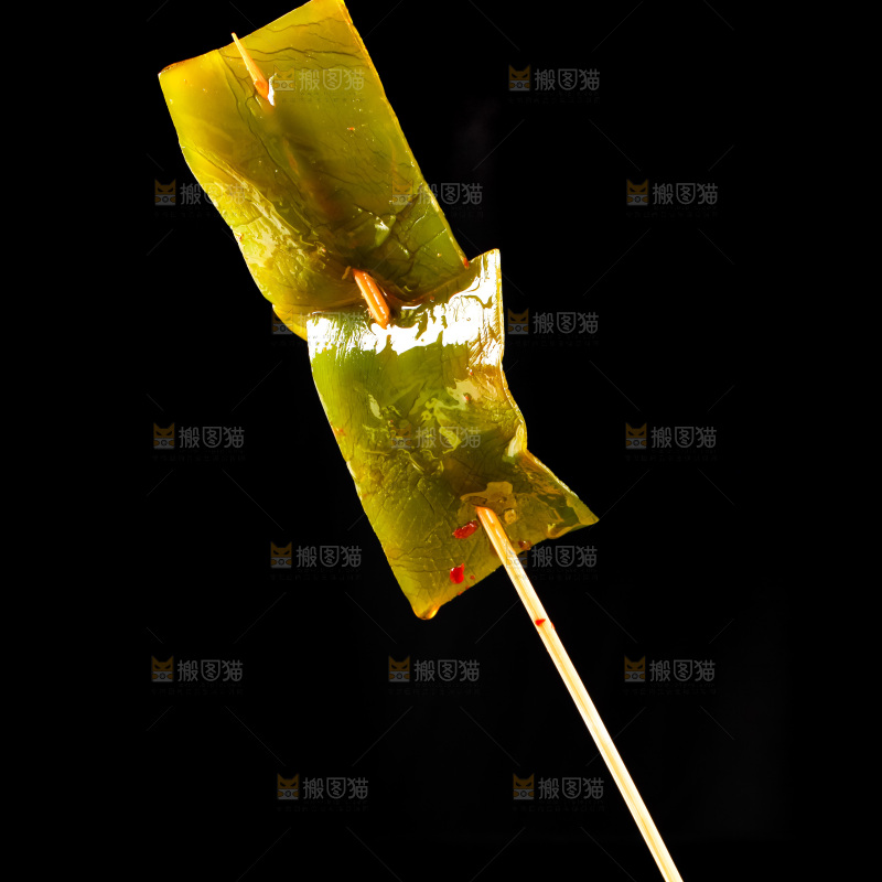 深底上的海带串