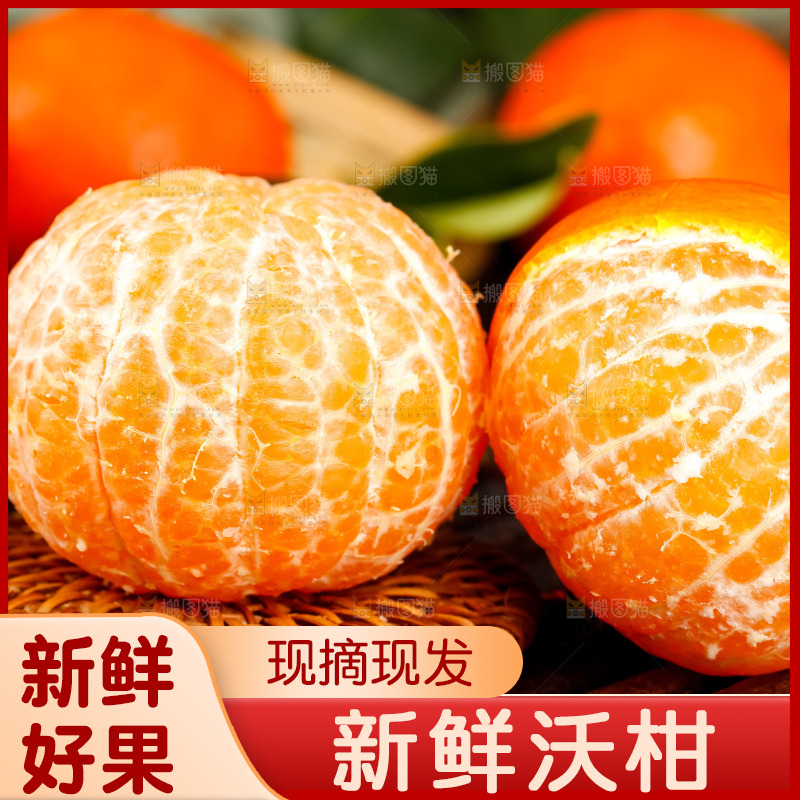 竹底上的四川沃柑
