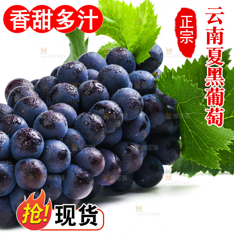 白底上的夏黑