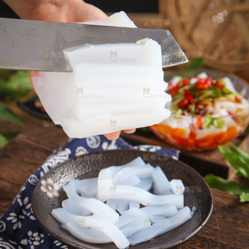 手切白凉粉