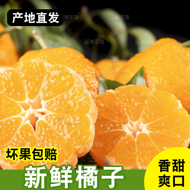 石板上的椪柑