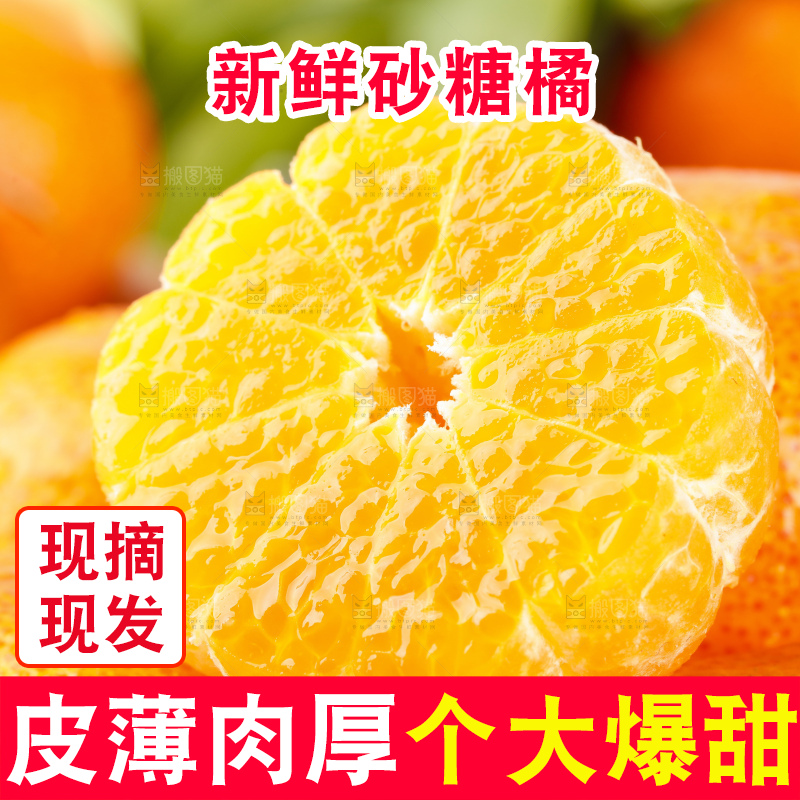 盘子里装着小蜜橘
