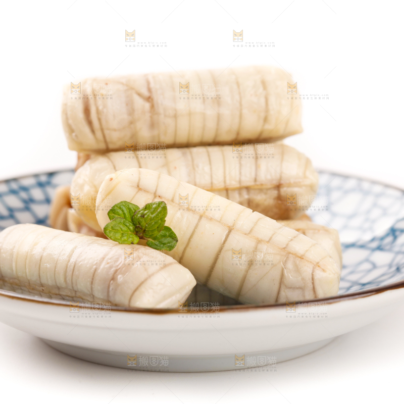 盘子里的大虾糖