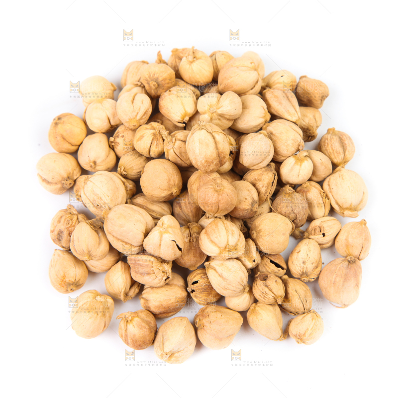 白底上一堆白豆蔻