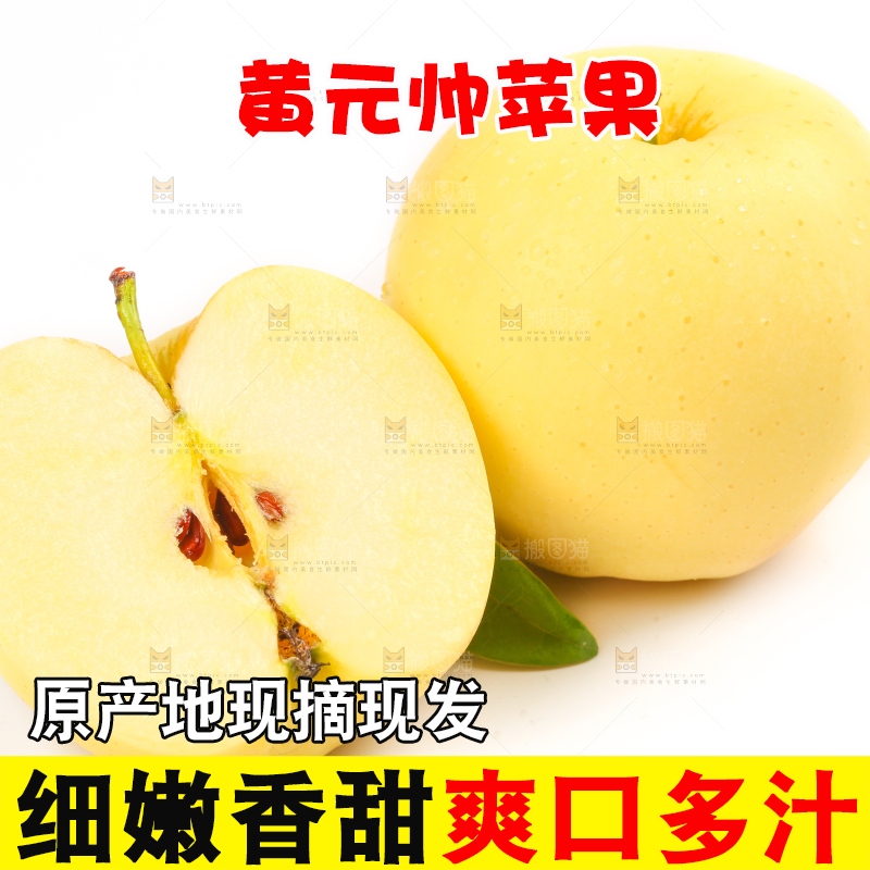 白底上摆放着黄金帅