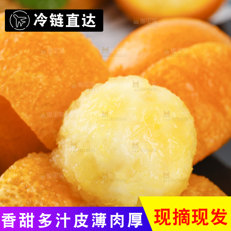 黑石板上的广西金钱橘