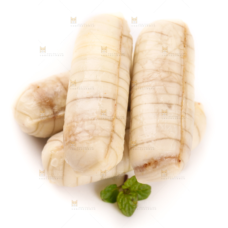 白底上的大虾酥糖