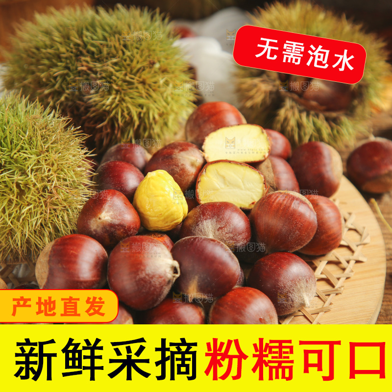篮子里的迁西板栗