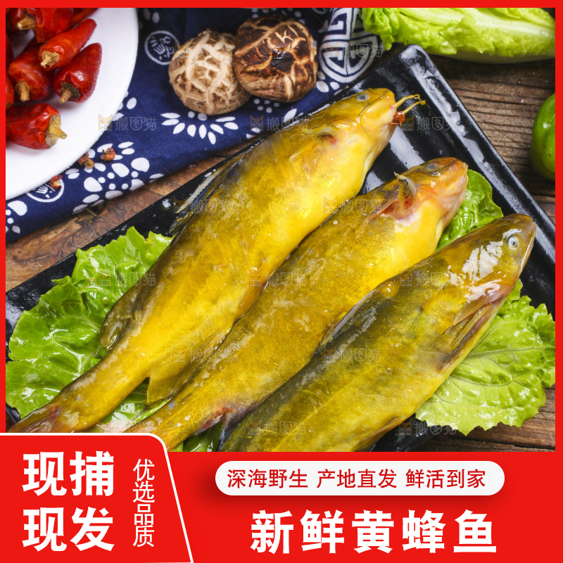 盘子里装着黄颡鱼