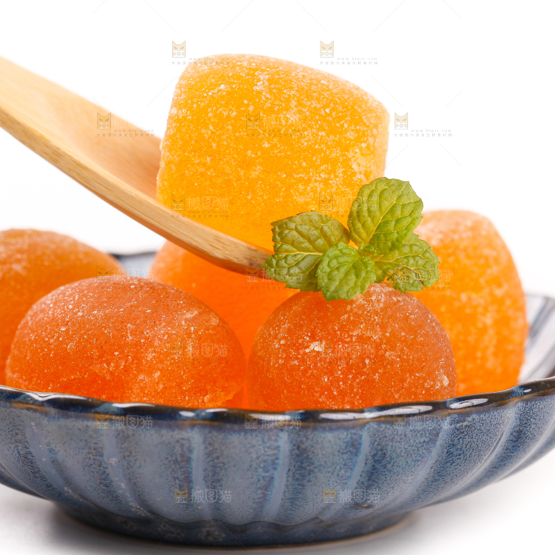 碟子里的水果味软糖