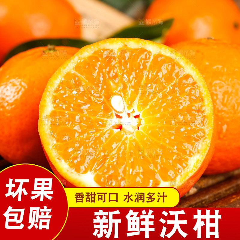 竹底上的四川沃柑