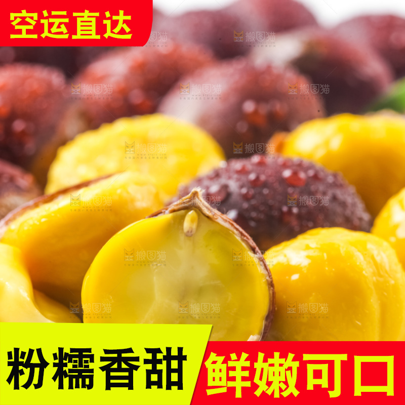 白底上放着迁西板栗