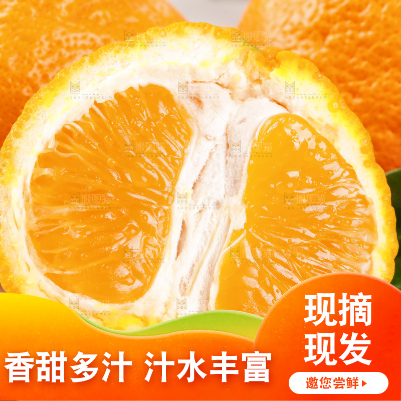 盘子里装着春见柑桔