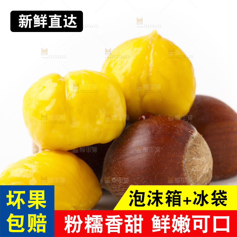 浅底上的迁西板栗