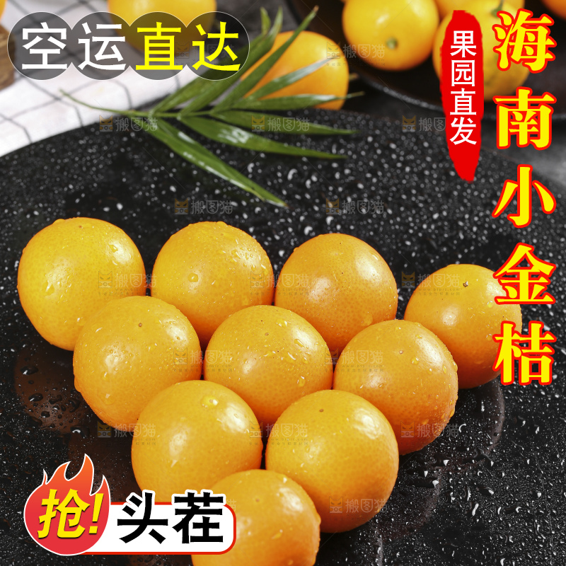 黑石板上的广西金钱橘