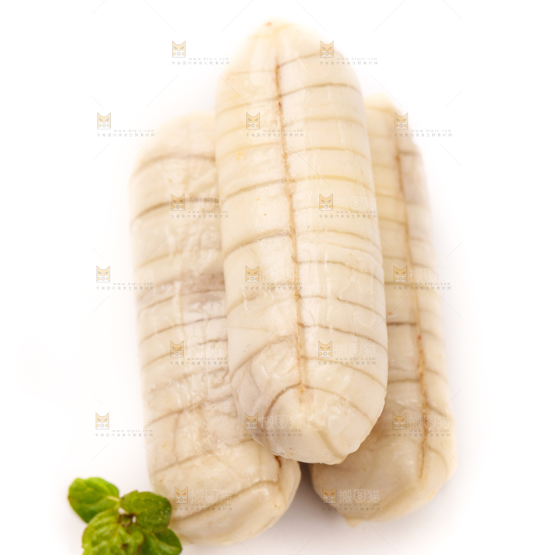 白底上的大虾酥糖