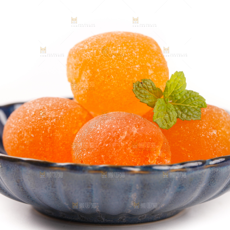 碟子里的水果味软糖