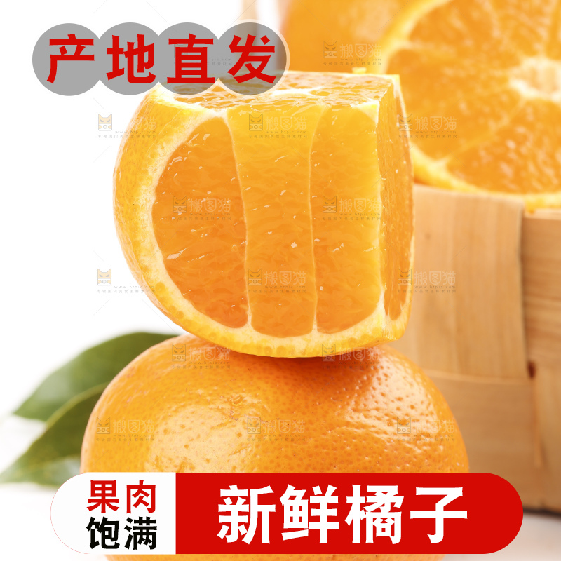 篮子里装着丑橘