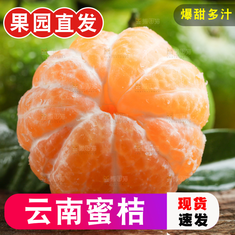 木底上的青皮蜜橘