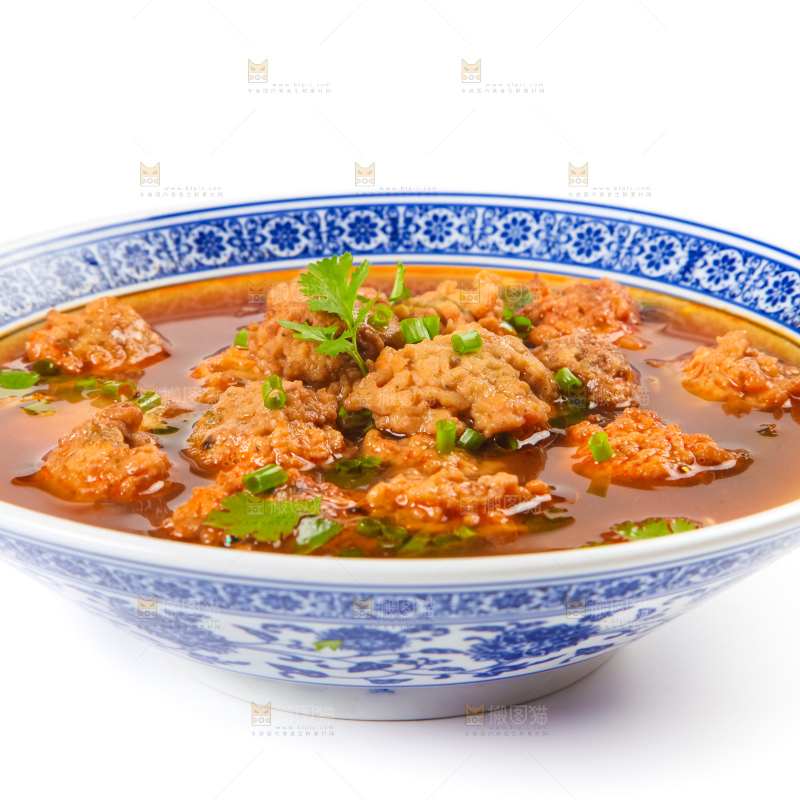 碗里的红烧豆圆子