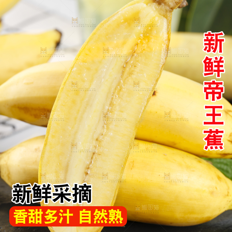 黑石板上的芭蕉