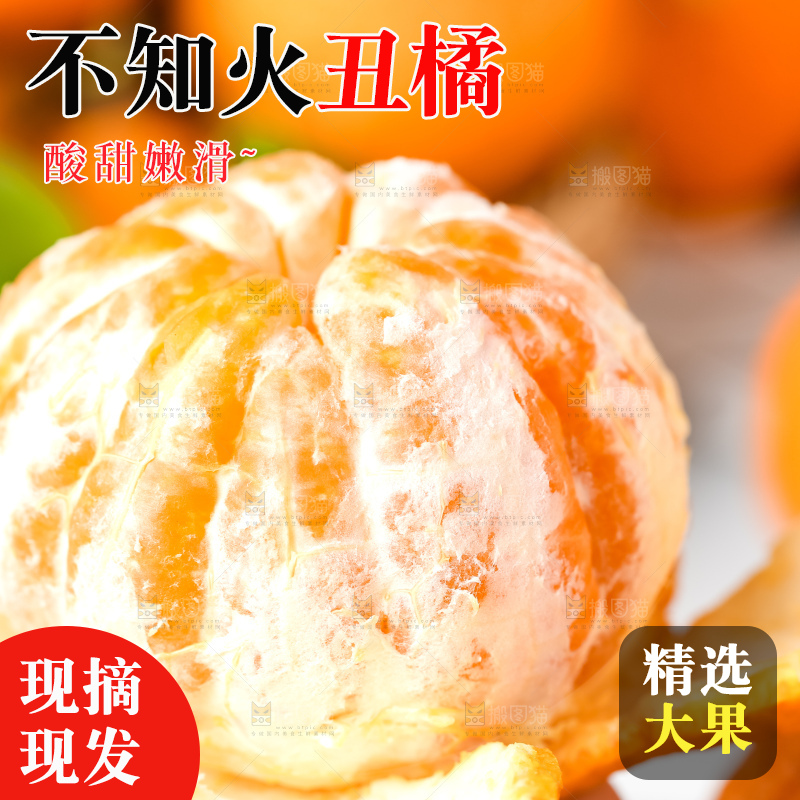 木板上放着四川丑柑