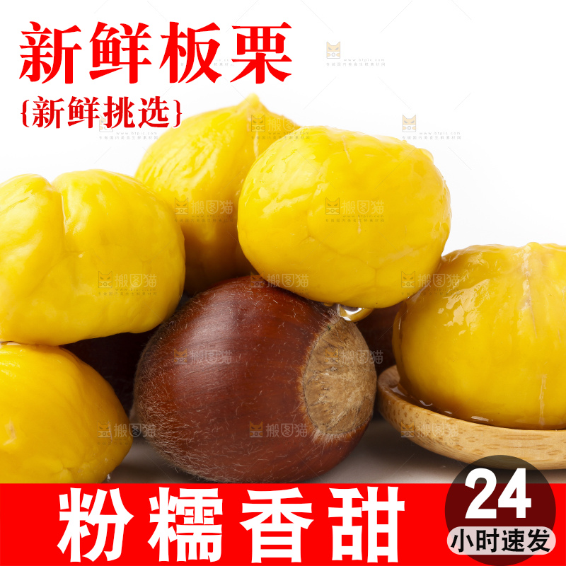 浅底上的迁西板栗