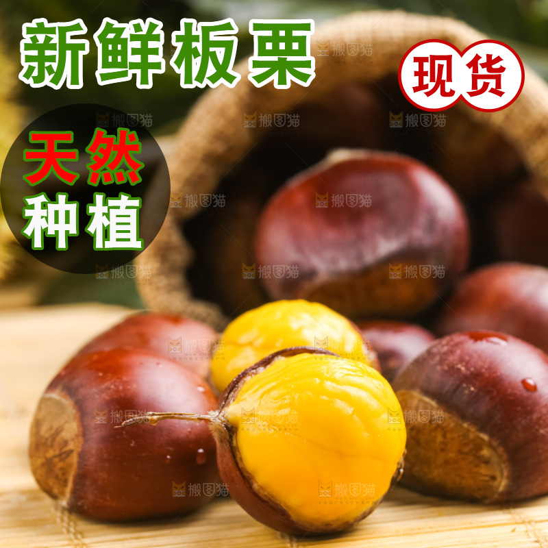 深底上的迁西板栗