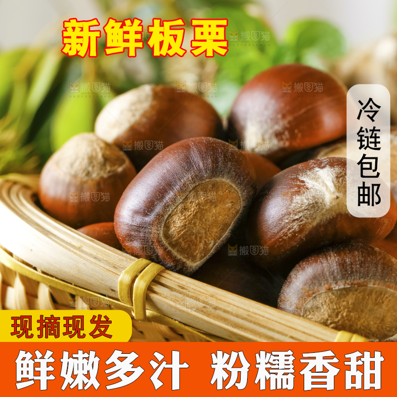 篮子里的迁西板栗