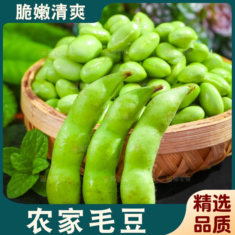 篮子里装着青豆