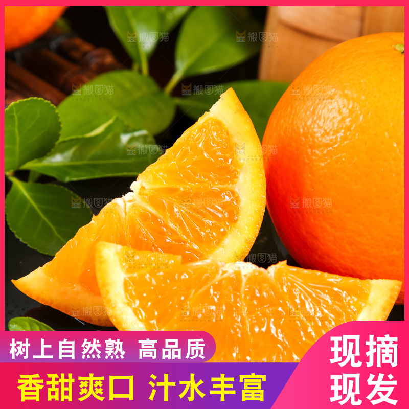 深底上摆放着秭归伦晚脐橙