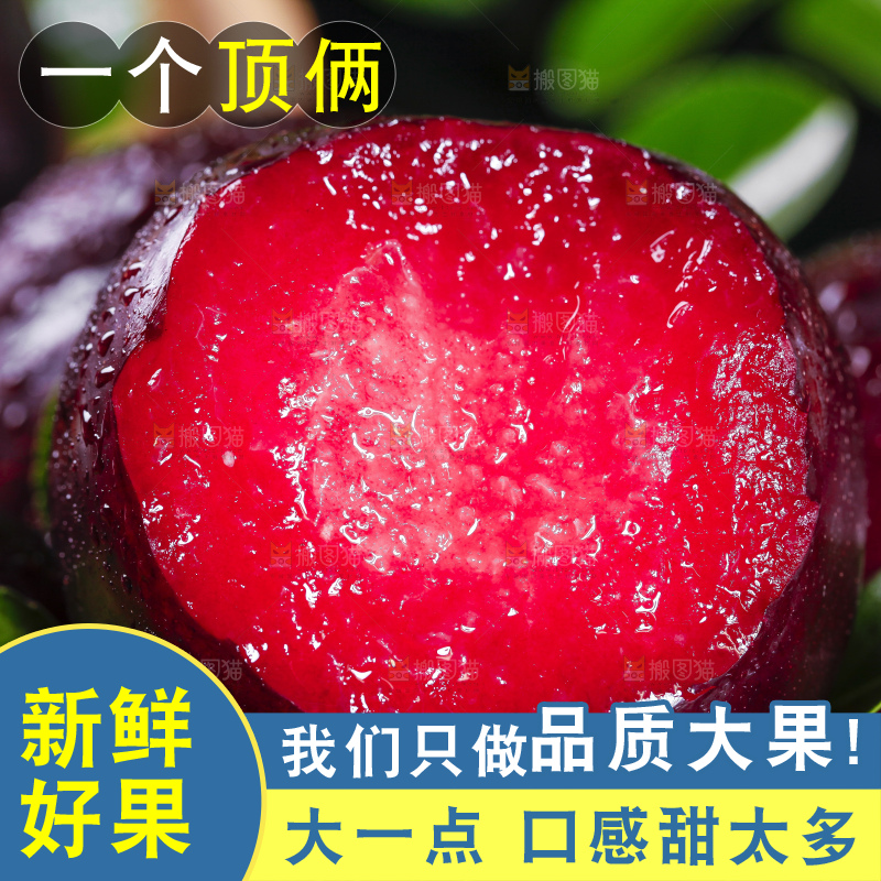 黑底上摆放着红心恐龙蛋