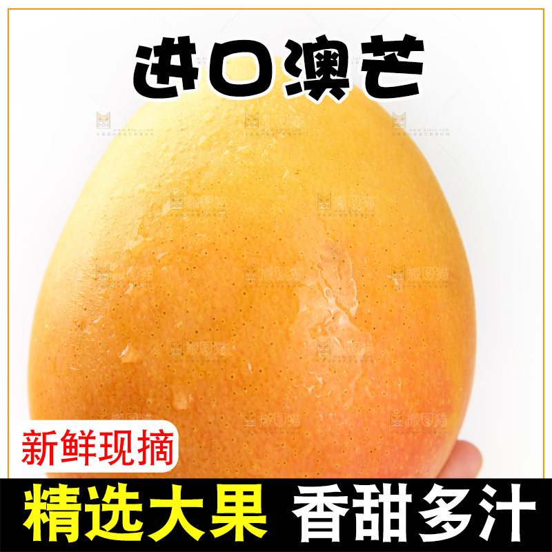 手里拿着澳芒