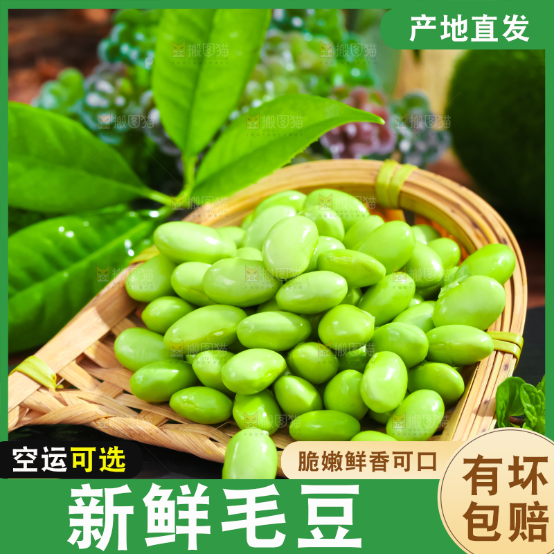篮子里装着青豆