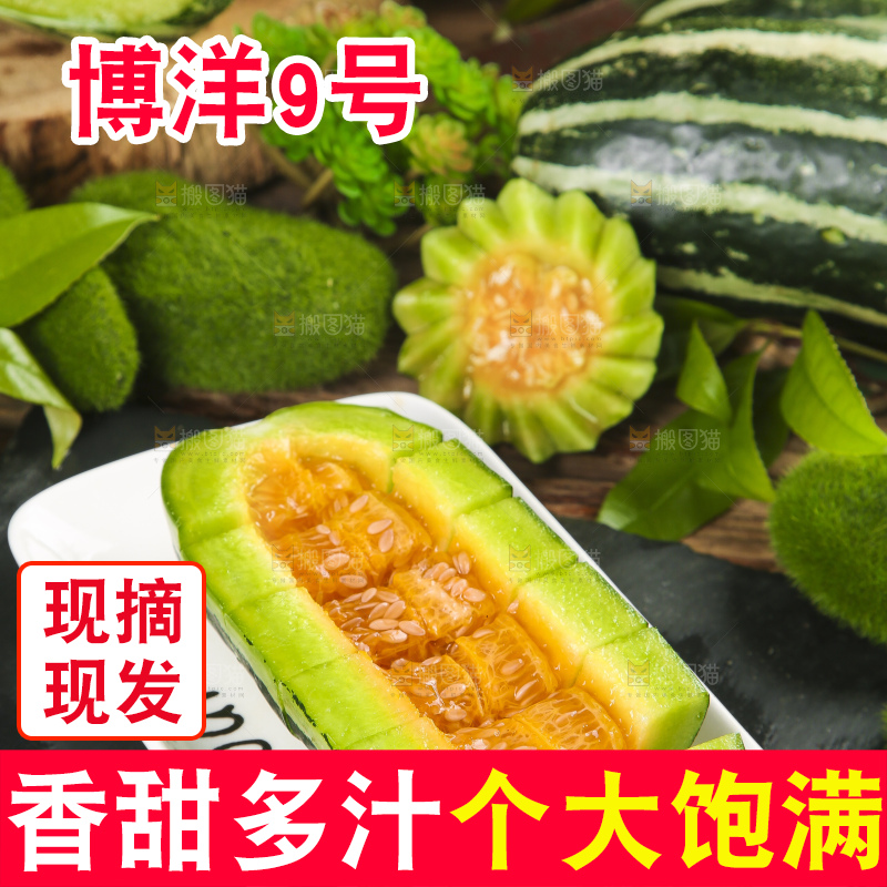 碟子里装着美洋甜瓜