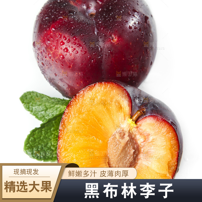 白底上放着进口黑布林