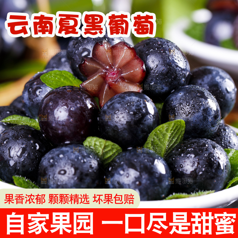 夏黑葡萄