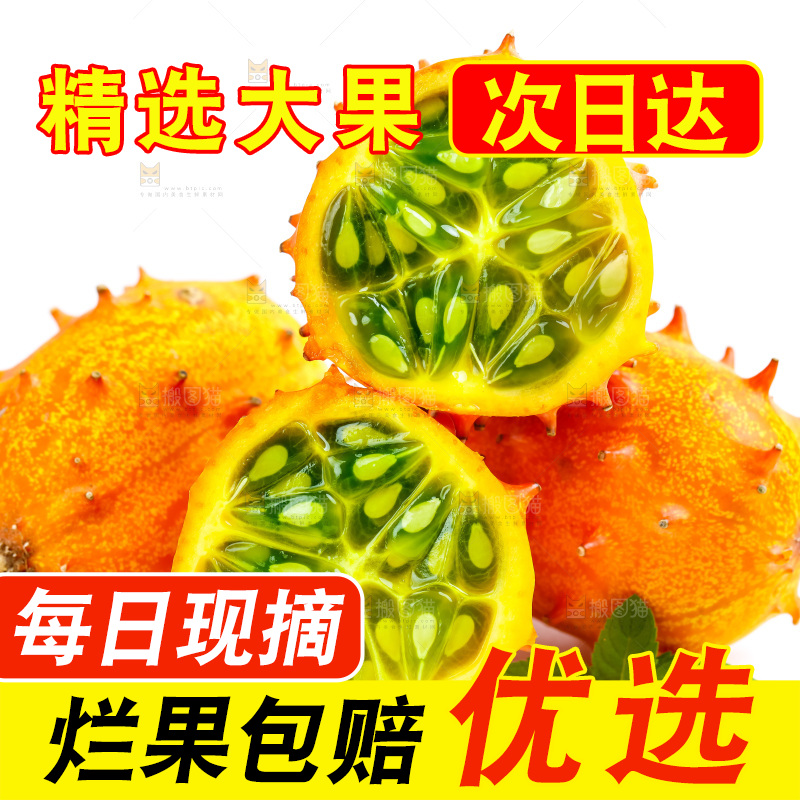 白底上摆放着海参果