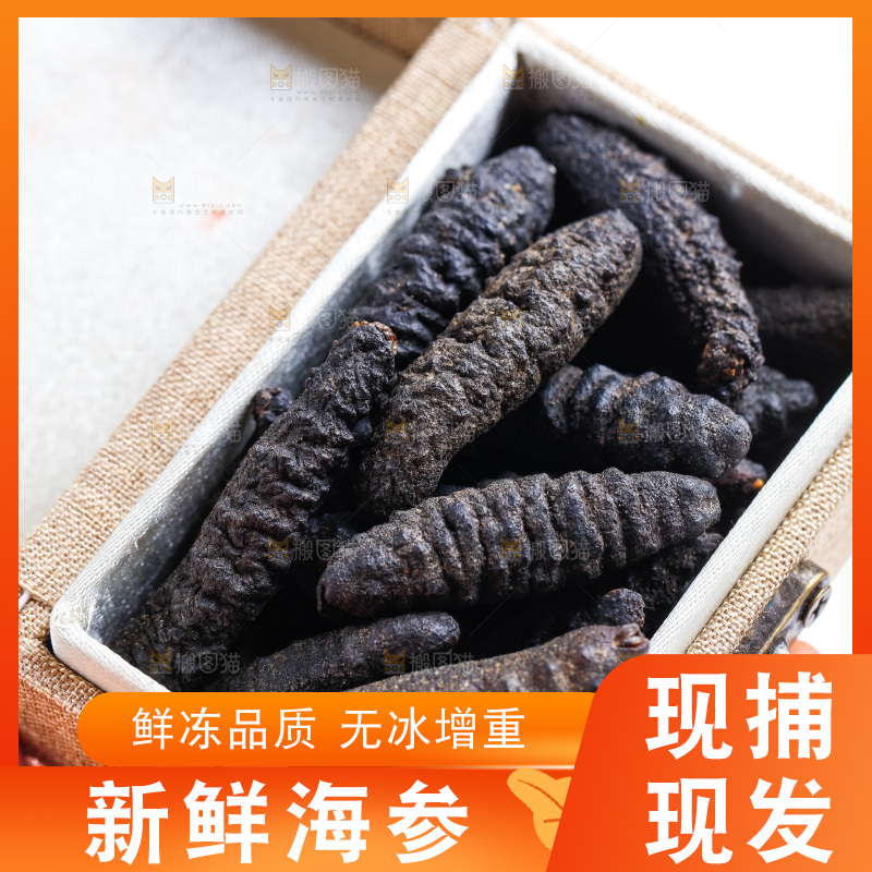 盒子里装着干海参