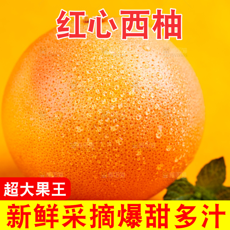 浅底上摆放着南非西柚